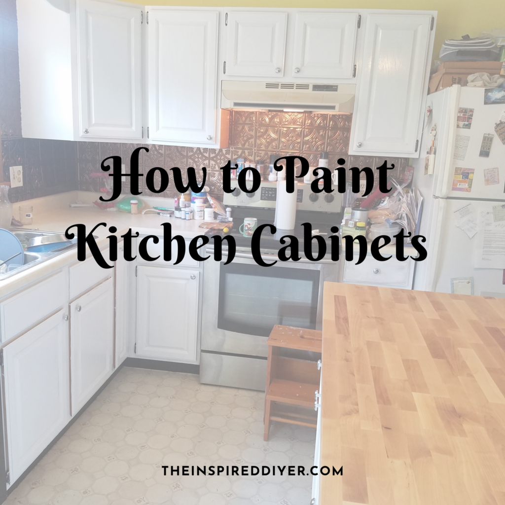 How to Paint Kitchen Cabinets